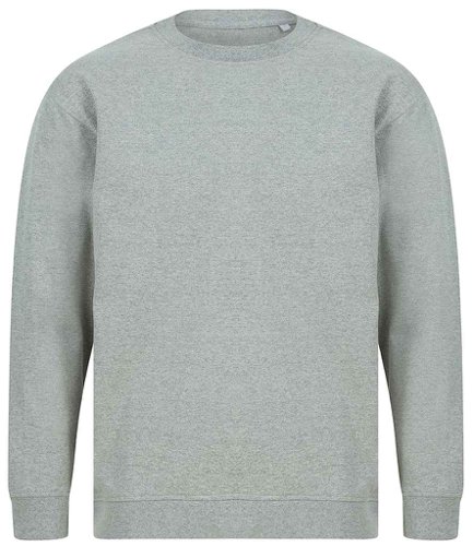 SF Unisex Sustainable Fashion Sweatshirt Heather Grey 3XL