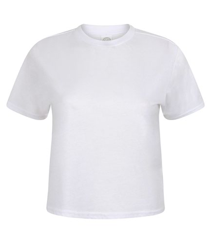 SF Ladies Cropped Boxy T-Shirt