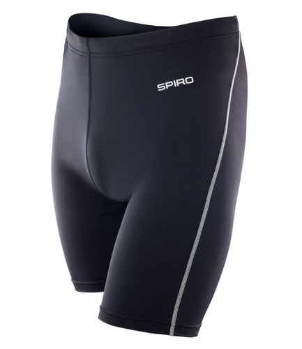 Spiro Bodyfit Base Layer Shorts Black