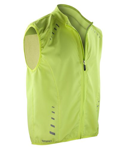 Spiro Bikewear Crosslite Gilet Neon Lime