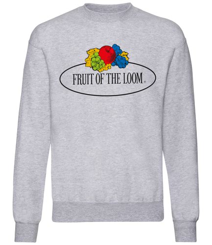 Fruit of the Loom Vintage Large Logo Sweatshirt