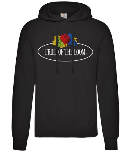 Fruit of the Loom Vintage Large Logo Hoodie