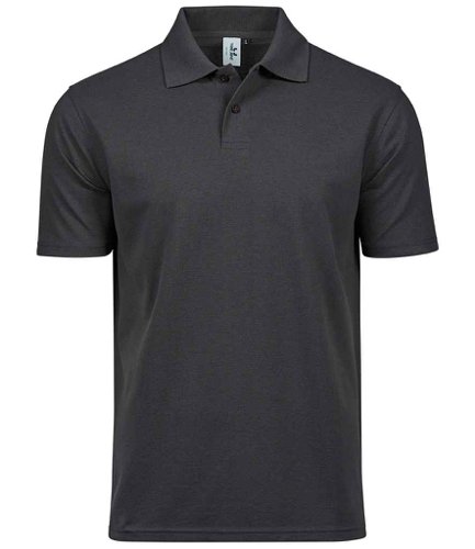Tee Jays Power Organic Piqué Polo Shirt Dark Grey 3XL