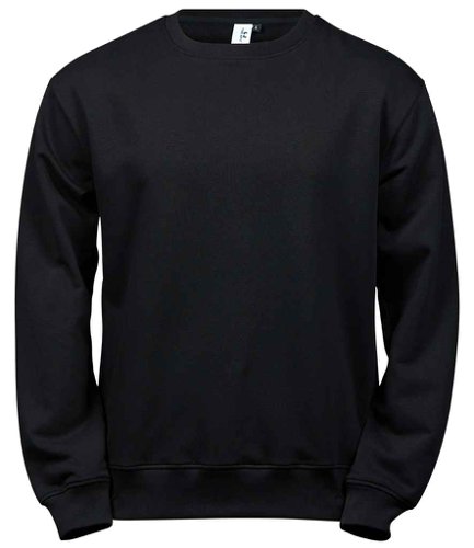 Tee Jays Power Organic Sweatshirt Black 3XL