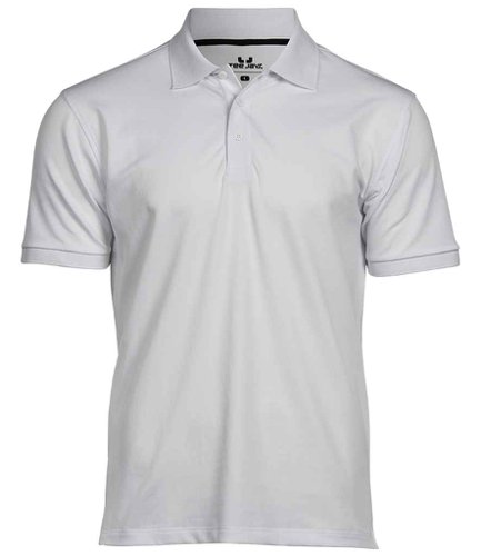 Tee Jays Club Polo Shirt White 3XL Polo Shirts and T-Shirts T7000 WHI 3XL