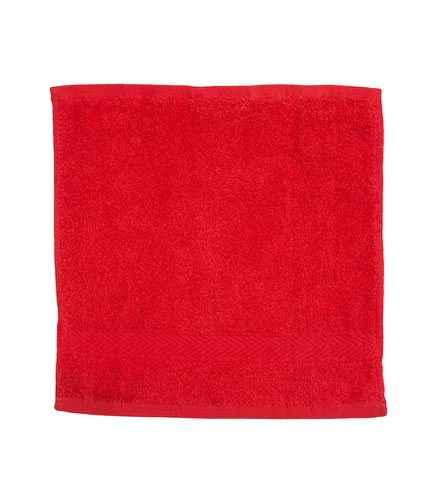 Towel City Luxury Face Cloth Red