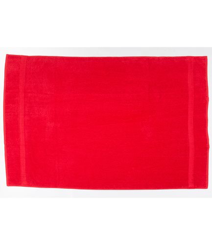 Towel City Luxury Bath Sheet Red