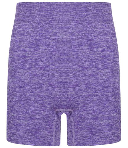 Tombo Kids Seamless Shorts Purple Marl 11-13