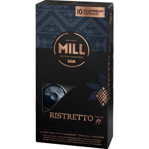 K-fee Mr and Mrs Mill Espresso Ristretto Nespresso Compatible Capsules Pack of 10