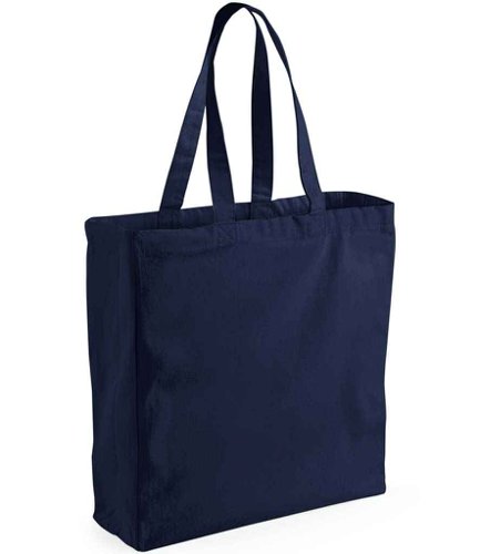 Westford Mill Canvas Classic Shopper French Navy
