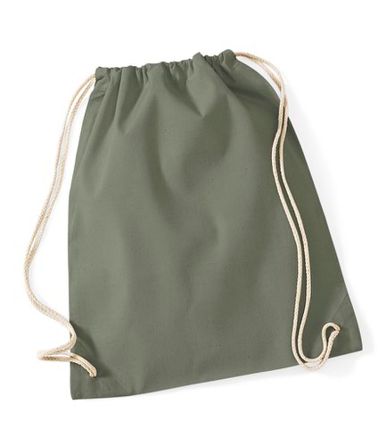 Westford Mill Cotton Gymsac Olive Green