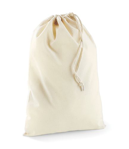 Westford Mill Cotton Stuff Bag Natural S