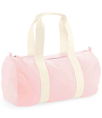 Westford Mill EarthAware® Organic Barrel Bag Pastel Pink