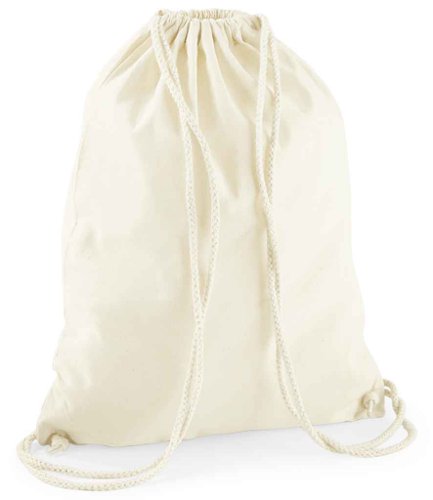 Westford Mill Recycled Cotton Gymsac Natural