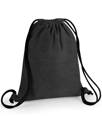 Westford Mill Revive Recycled Gymsac Black