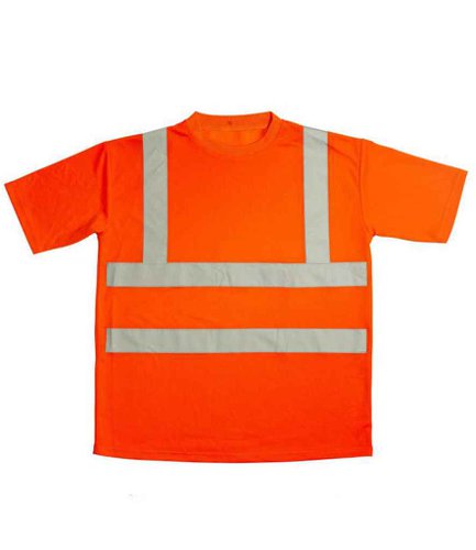 Warrior Hi-Vis T-Shirt Fluorescent Orange 3XL