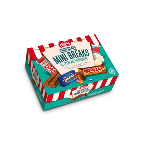 Nestle Mini Breaks Mixed Pack 1.2kg (Pack 70) 12459813