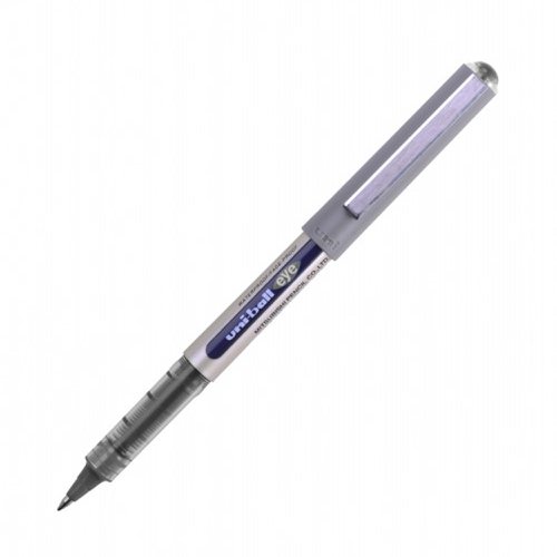 uni-ball UB-157 Eye Fine Rollerball Liquid Ink Pen Black (Pack 12) 524397000