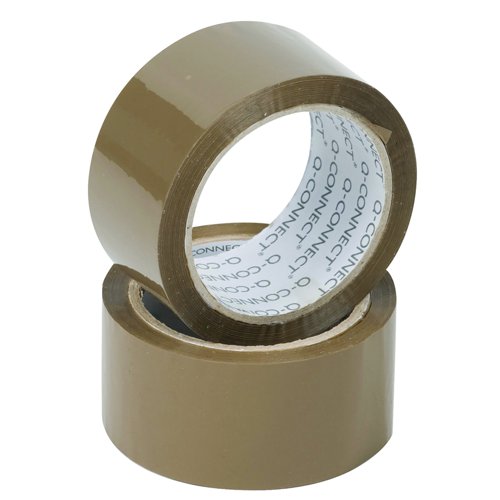 Value Polypropylene Packaging Tape 50mm x66m Buff