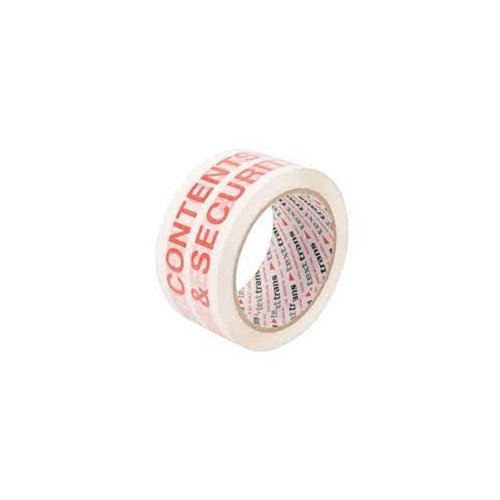 Printed Packing Tape Contents Checked & Sealed 50mm x 66m (Single)
