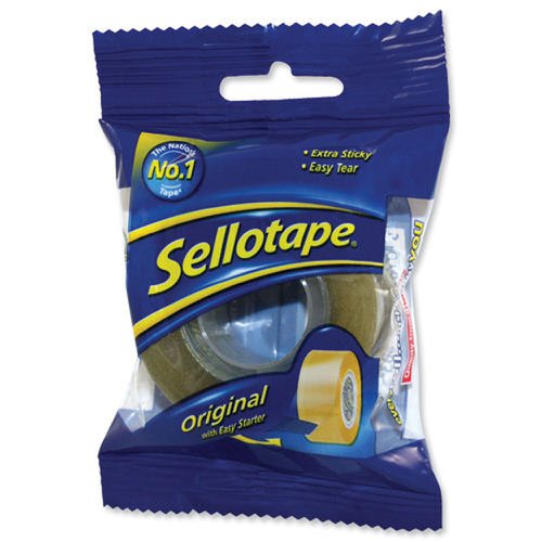 Sellotape Original Golden 24mm x33m 2863847