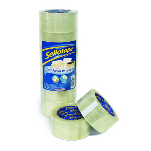 Sellotape Polypropylene Packaging Tape 50mm x66m Clear 1445171