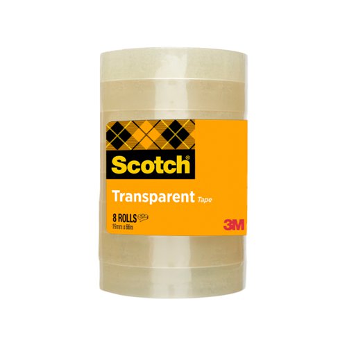 3M Scotch Transparent Tape 19mm x66m 7000080794