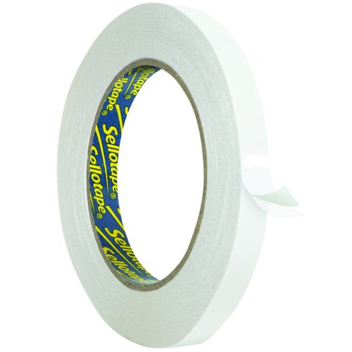 Sellotape Double Sided Tape 12mm x33m (Pack 8) 1589241