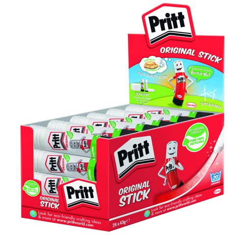 Pritt Stick Adhesive Large 43g Display Pack 1564148