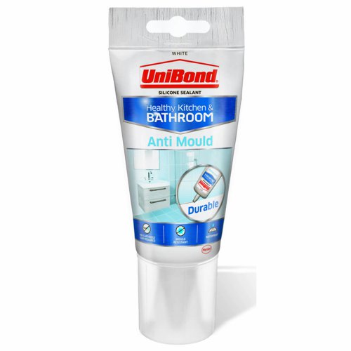 UniBond Anti-Mould White Sealant Tube 147g 2675549