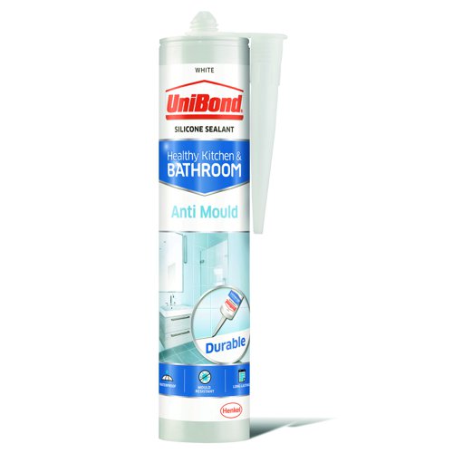 UniBond Anti-Mould White Sealant Cartridge 274g 2707173