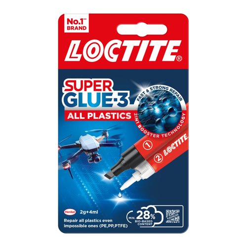 LOCTITE Super Glue All Plastics 2g + 4ml 2947500
