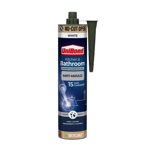 UniBond Anti Mould Sealant Cartridge 280ml 3036446