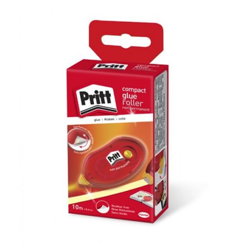 Pritt Glue Roller Non Permanent Compact 8.4mm x 10m (Single) 619767