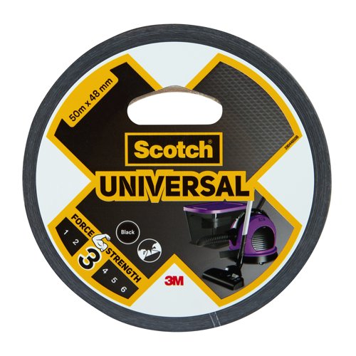 3M Scotch Extremium Universal Duct Tape Black 48mm x50m 7100205298