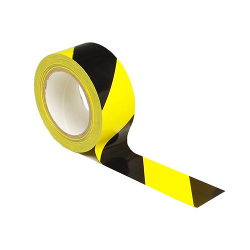 Beaverswood Lane Marking Tape 50mm x33m Black/Yellow LMT/BY