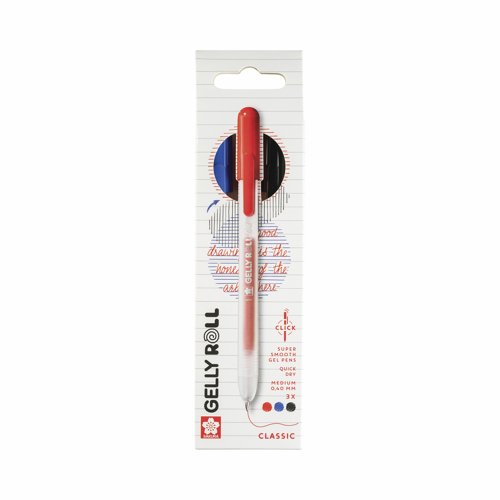 Sakura Gelly Roll Retractable Classic Assorted (Pack 3) PXGBRACL3C