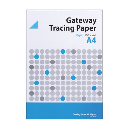 Gateway Natural Tracing Paper Pad A4 90gsm (100 Sheets) RG003350