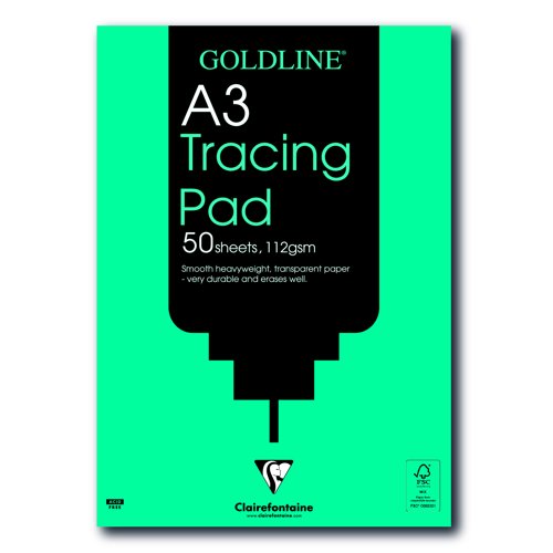 Goldline Heavyweight Tracing Pad A3 112gsm 50sheets GPT3A3