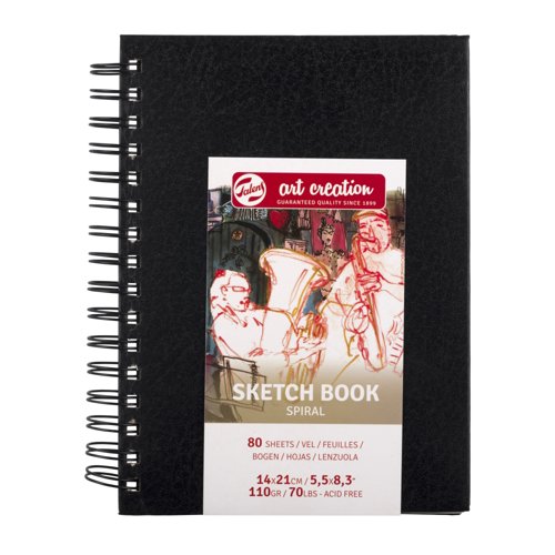 Talens Art Creation Sketchbook 140x210mm 110gsm 80 Sheets 9313142M