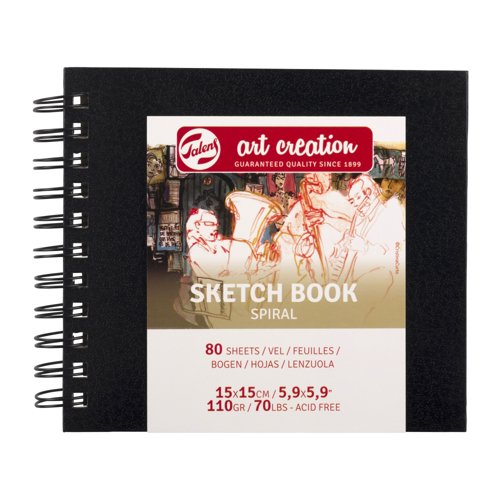 Talens Art Creation Sketchbook 150x150mm 110gsm 80 Sheets 9313151M