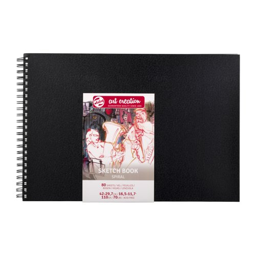 Talens Art Creation Sketchbook 420x297mm A3 110gsm 80 Sheets 9313422M