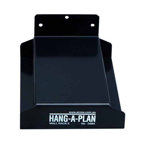 Arnos Hang-A-Plan Wall Rack 5 Binder D064