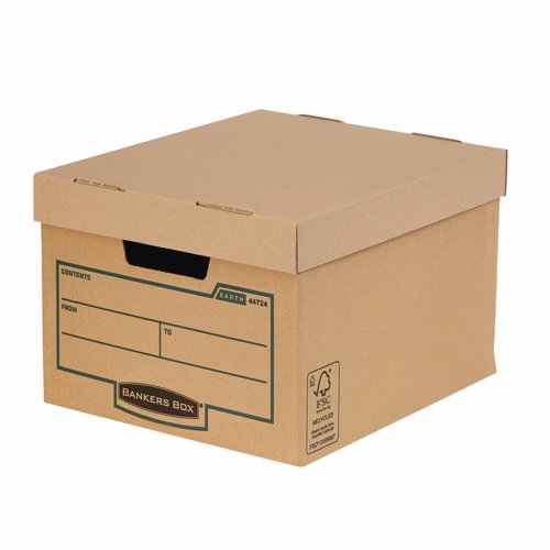 Bankers Box Earth Series Budget Storage Box 320x390x250mm (Pack 10) 4472401