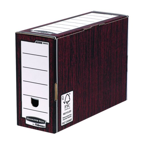 Fellowes Bankers Box Premium Transfer File Woodgrain (5) 0005305