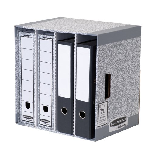 Bankers Box System File Store 400x290x400mm Grey 01840
