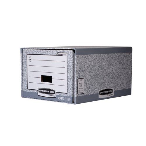 Bankers Box System Storage Drawer 393x545x290mm Grey 01820