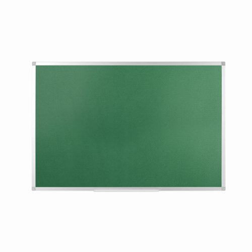 Felt Noticeboard Aluminium Frame 1200x900mm Green