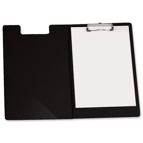 PVC Foldover Clipboard Black