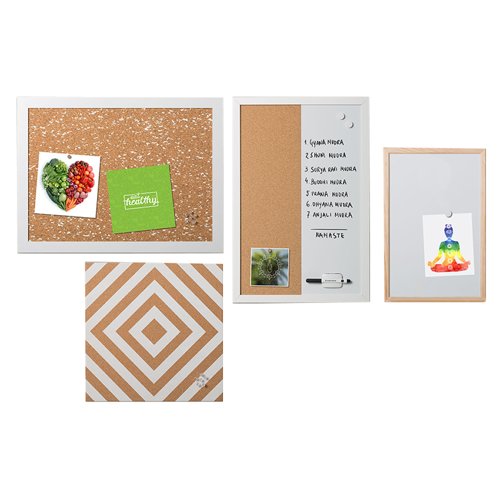 Bi-Office Positive Flow Neutrals Message Board Set